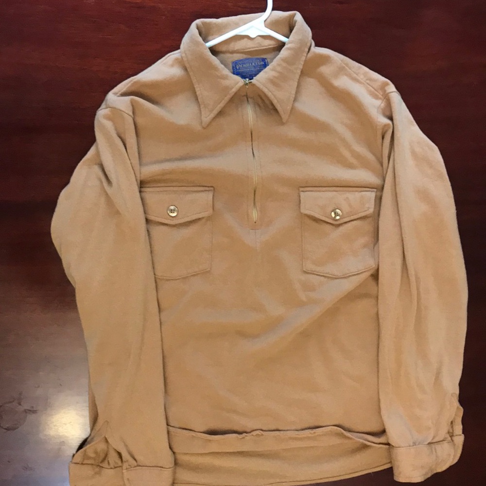 Pendleton long sleeve collared shirt.